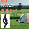 VEVOR Braided Nylon Rope, 3/16 in x 1000 ft, 32 Strands, 720 LBS Breaking Strength Outdoor Climbing Rope